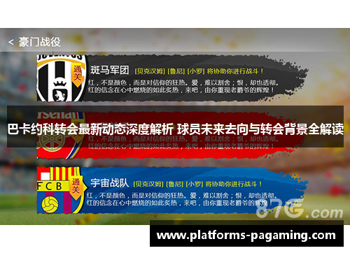 巴卡约科转会最新动态深度解析 球员未来去向与转会背景全解读