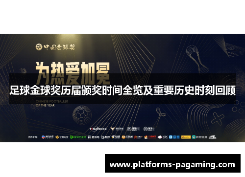 足球金球奖历届颁奖时间全览及重要历史时刻回顾